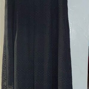Michael Kors Black Maxi A-Line Skirt